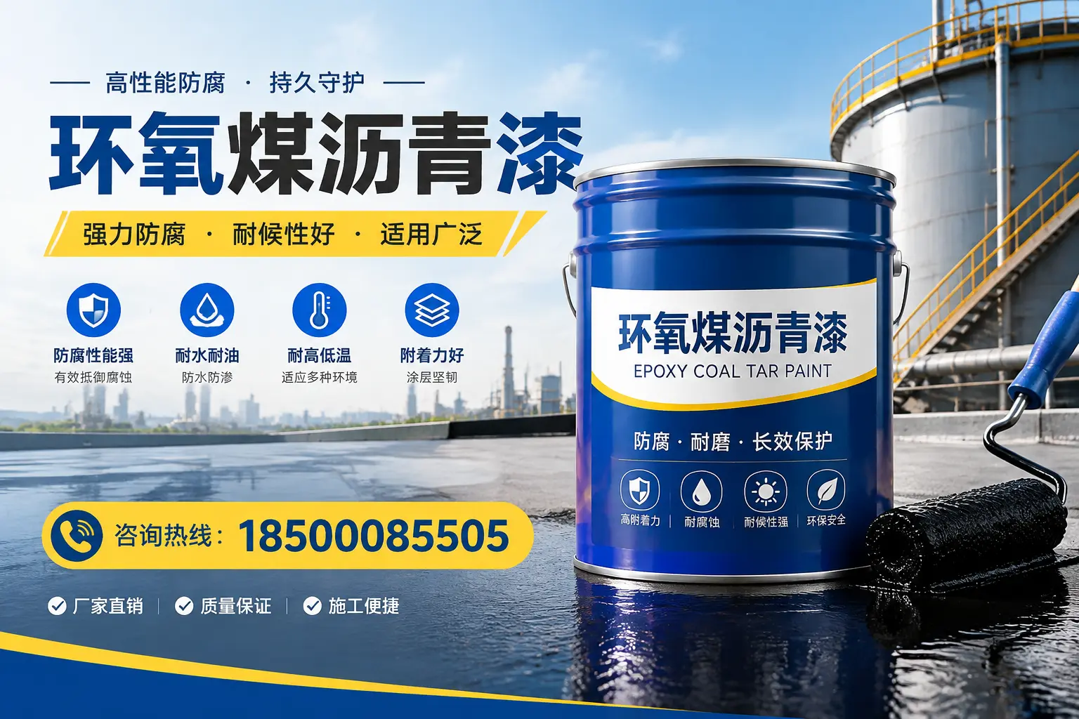 环氧煤沥青漆的储存与运输注意事项,内江企业须知